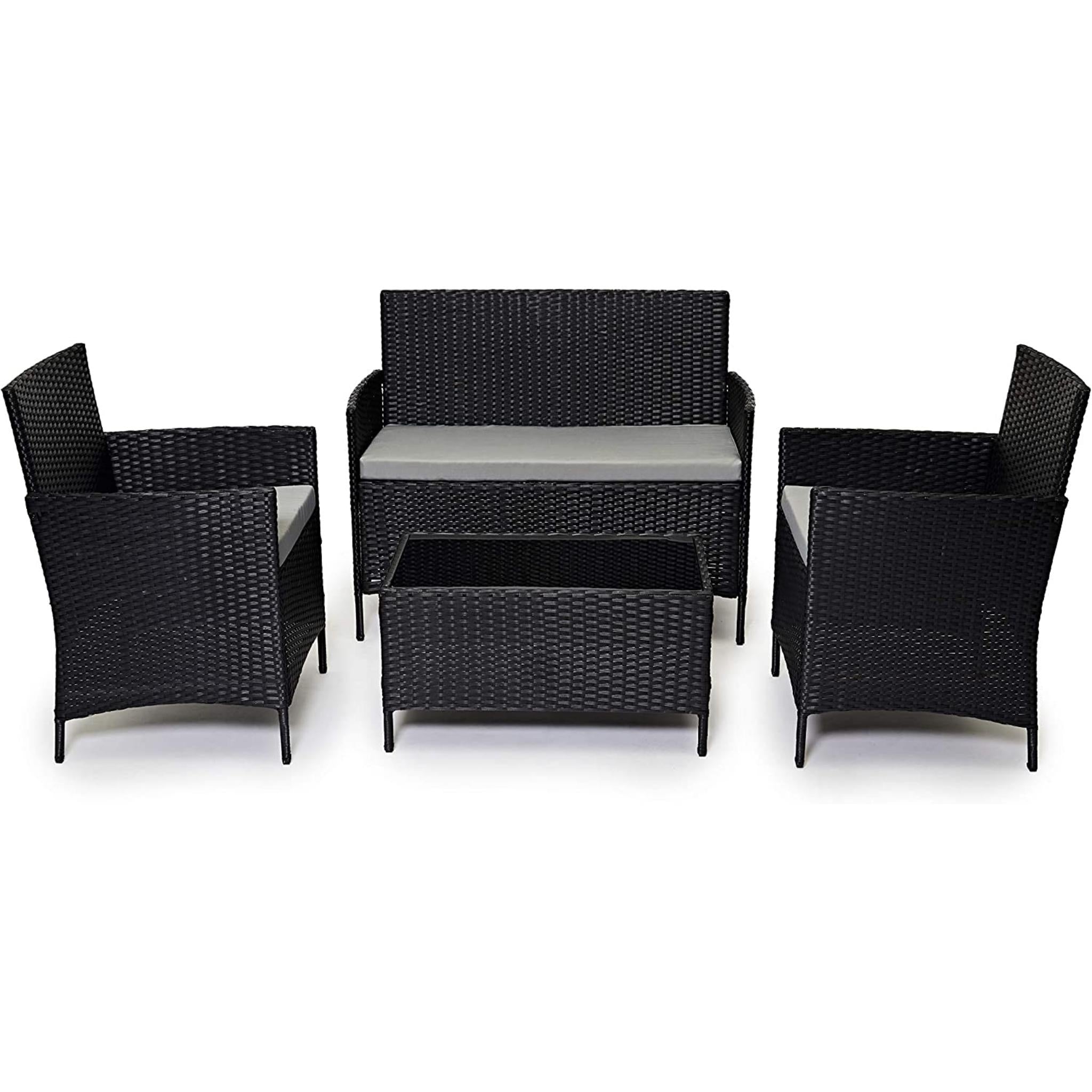 Madrid rattan dining deals set